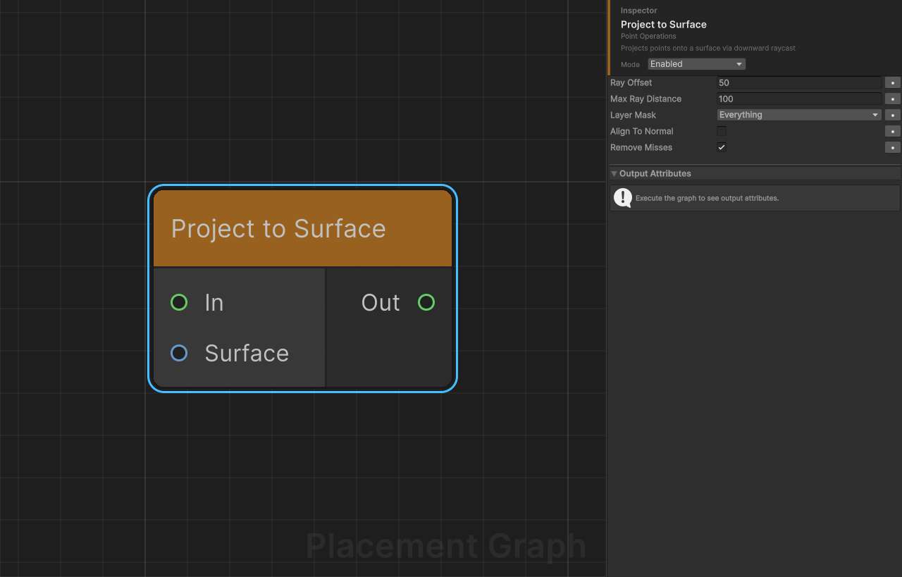 Project to Surface