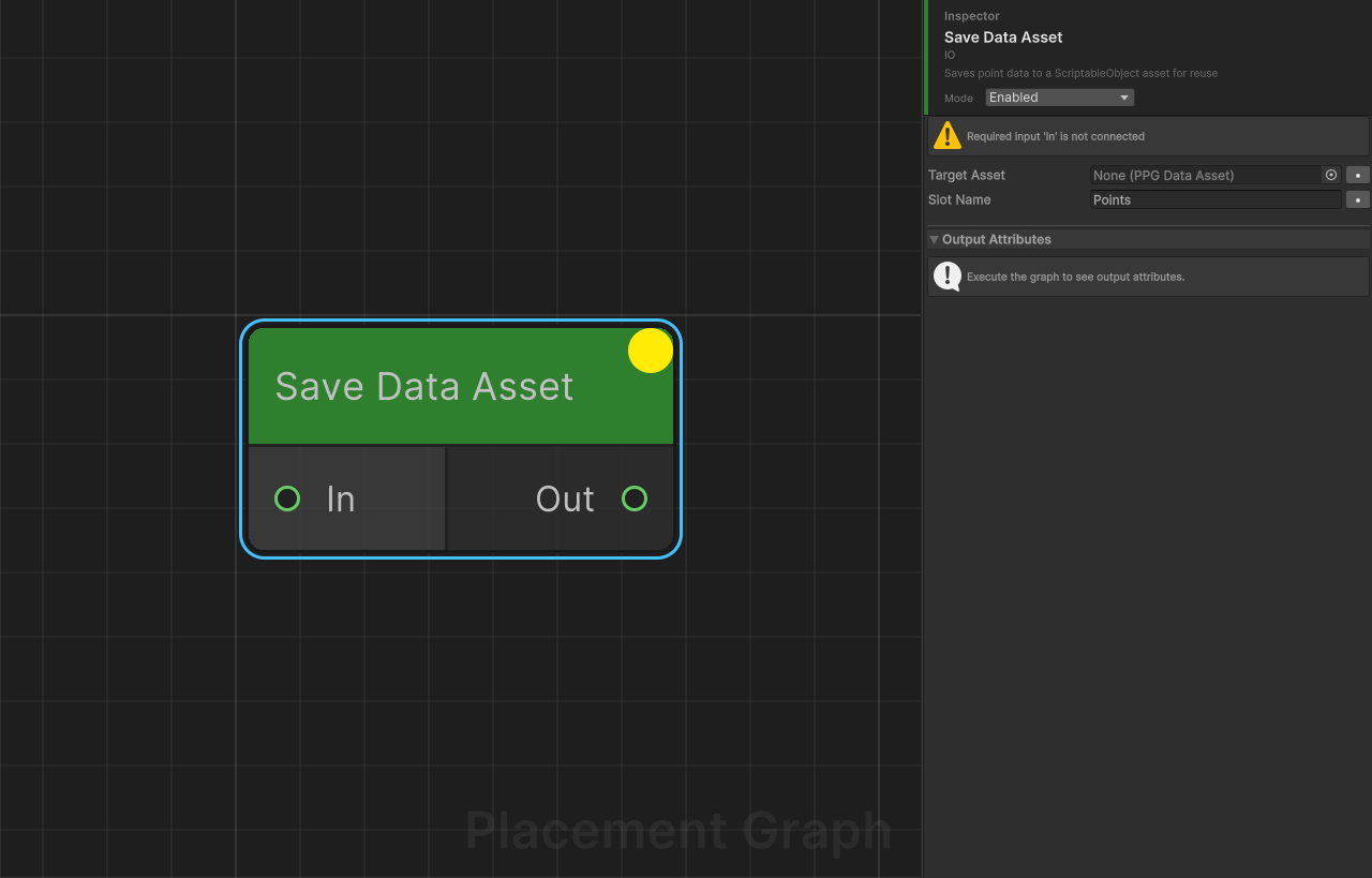 Save Data Asset